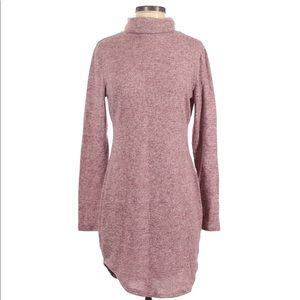 Purple long sleeve bodycon dress size: small